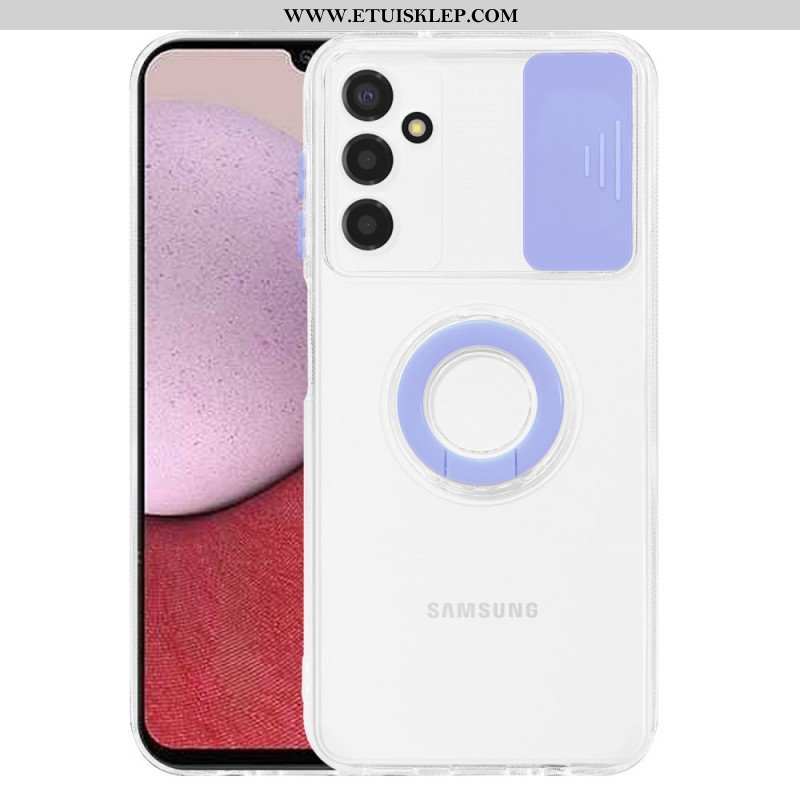 Etui do Samsung Galaxy A14 / A14 5G Przezroczysty Z Pierścieniem Podtrzymującym